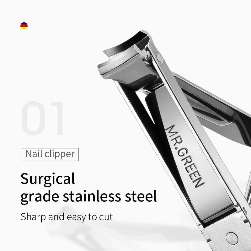 Mr.Green Stainless Steel Six Function Nail Clipper Pro
