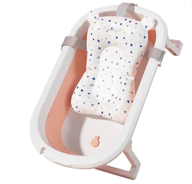Foldable Portable Baby Bathtub with Anti-Slip Bottom Design