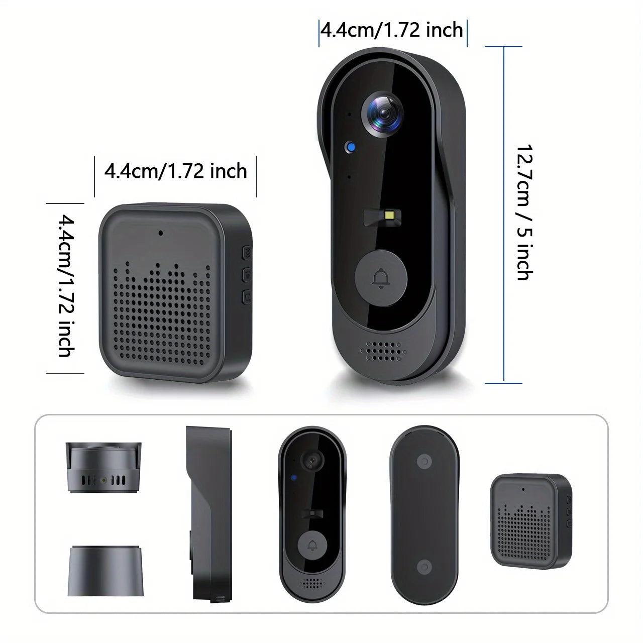 Tuya WiFi Smart Video Doorbell Outdoor 1080P Waterproof
