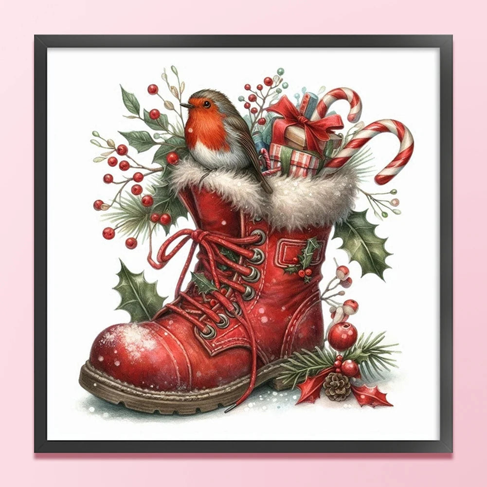 Full Embroidery Eco Cotton 11CT Christmas Cross Stitch Kit