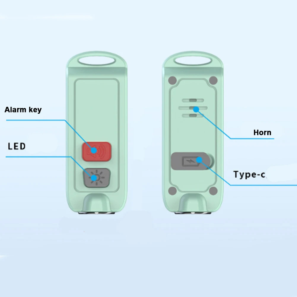 Personal Alarm 130dB Led Lights Safety Alarm For Women