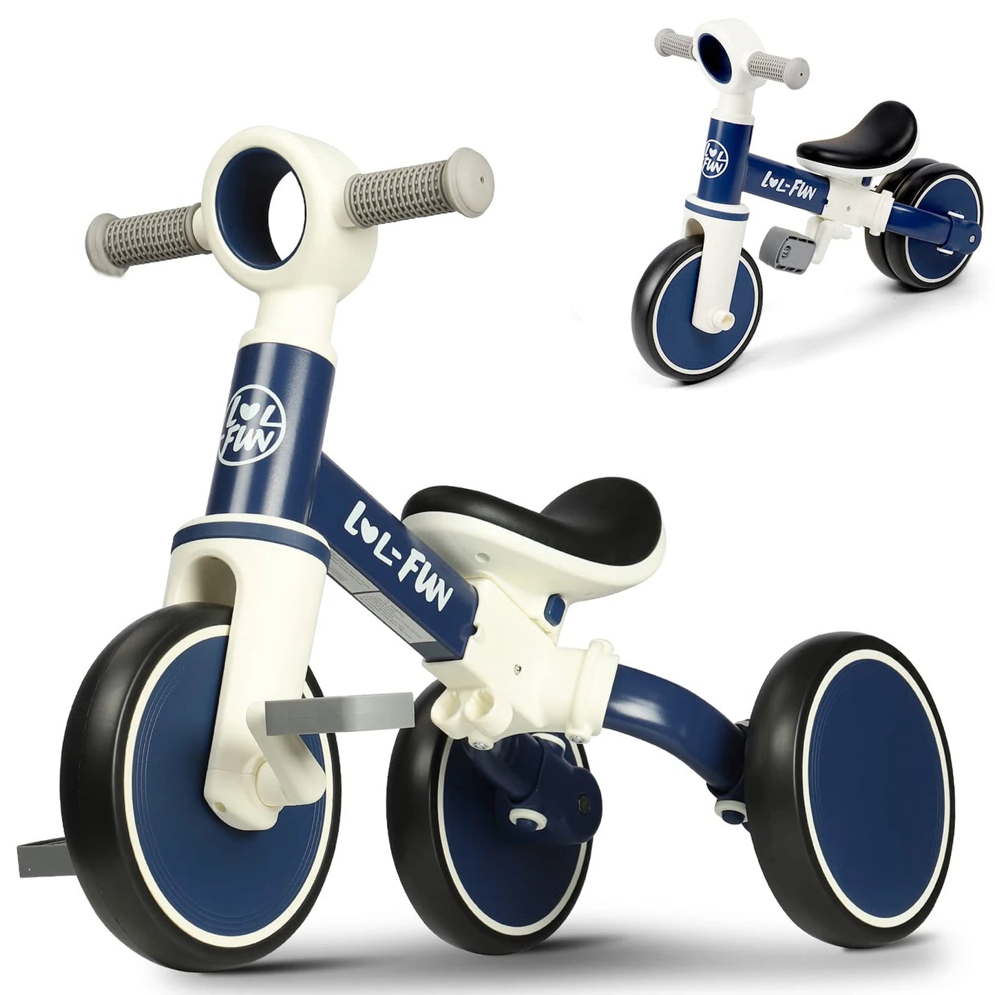 4 in 1 Toddler Balance Bike for Ages 1 to 4 Years Old