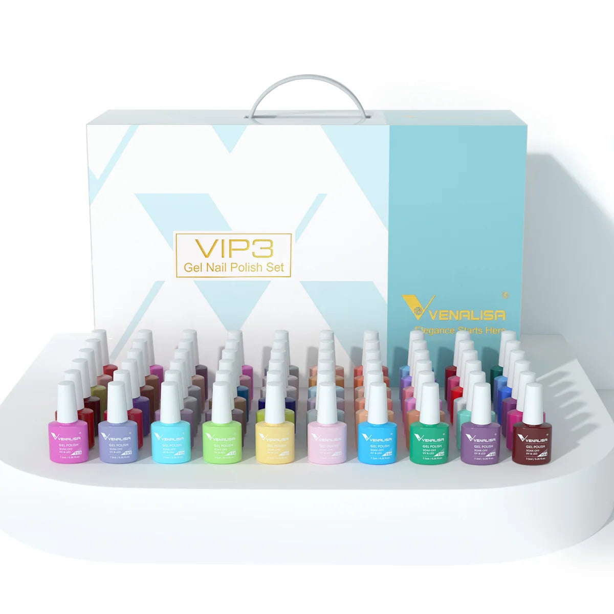 Venalisa VIP Kit 36 60 Colors Soak Off Gel Polish Set