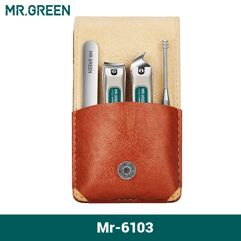Mr Green Portable Manicure Set Stainless Steel Clippers