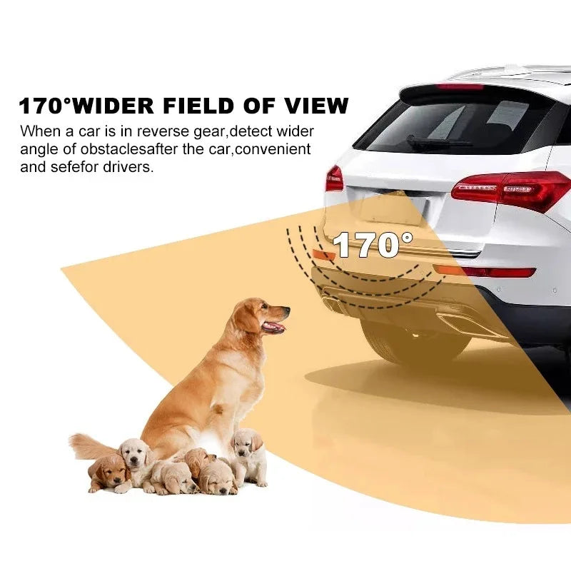 Car Rear View Camera 170 Degree Wide Angle Night Vision