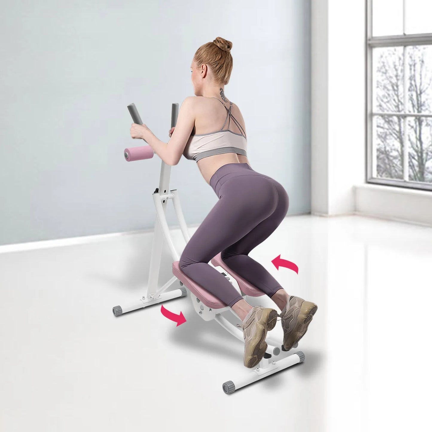 Foldable Ab Workout Machine For Home Gym Core Trainer