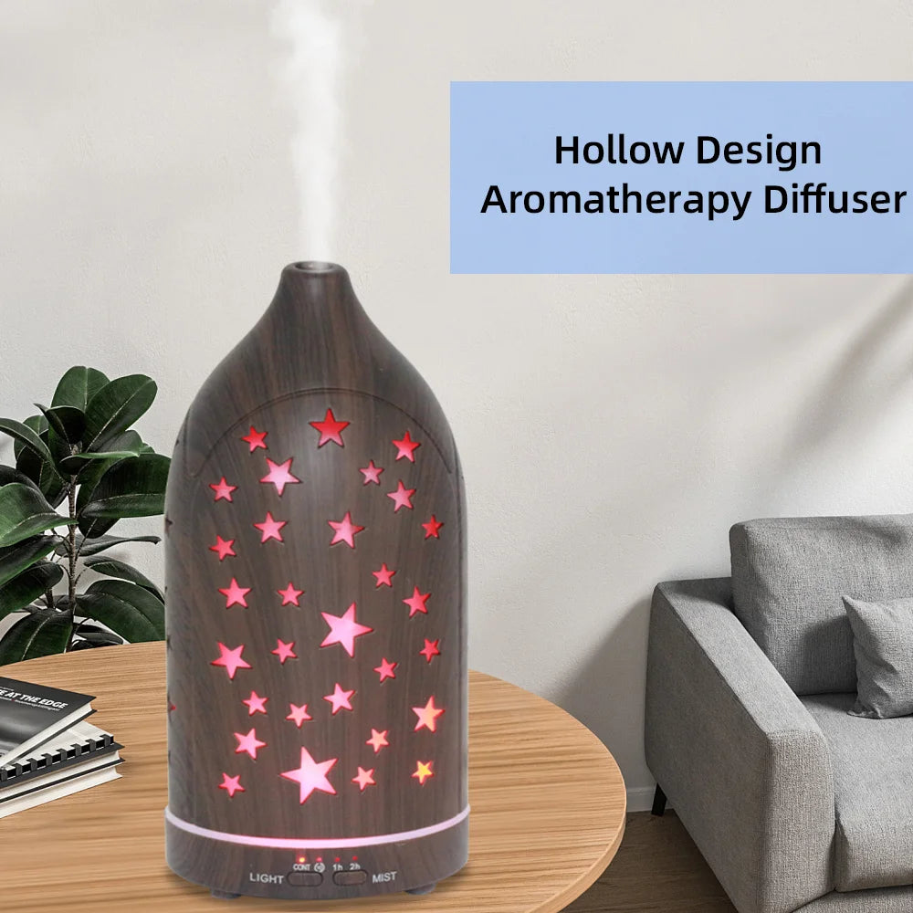 Very Quiet 7-Color LED Aromatherapy Humidifier BPA-Free