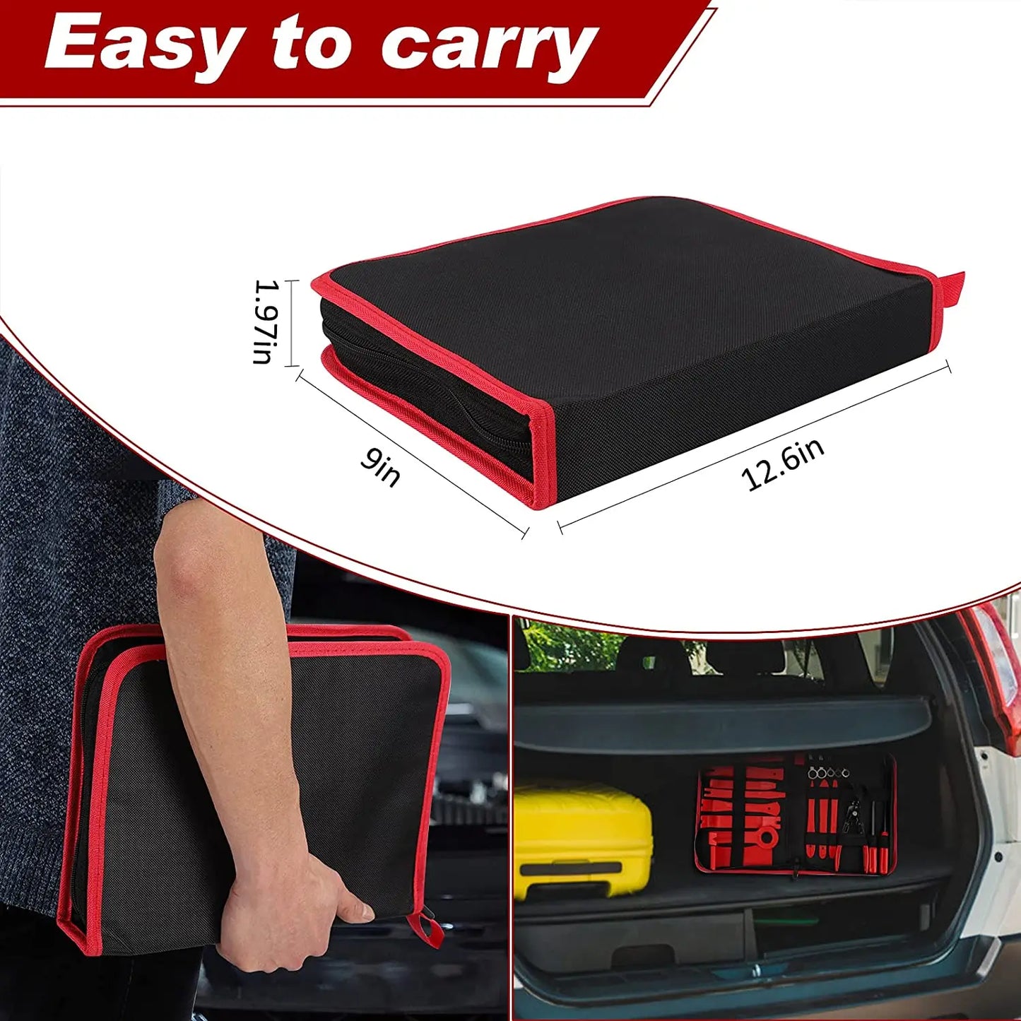 38Pcs Car Interior Disassembly Tool Plastic Panel Clips