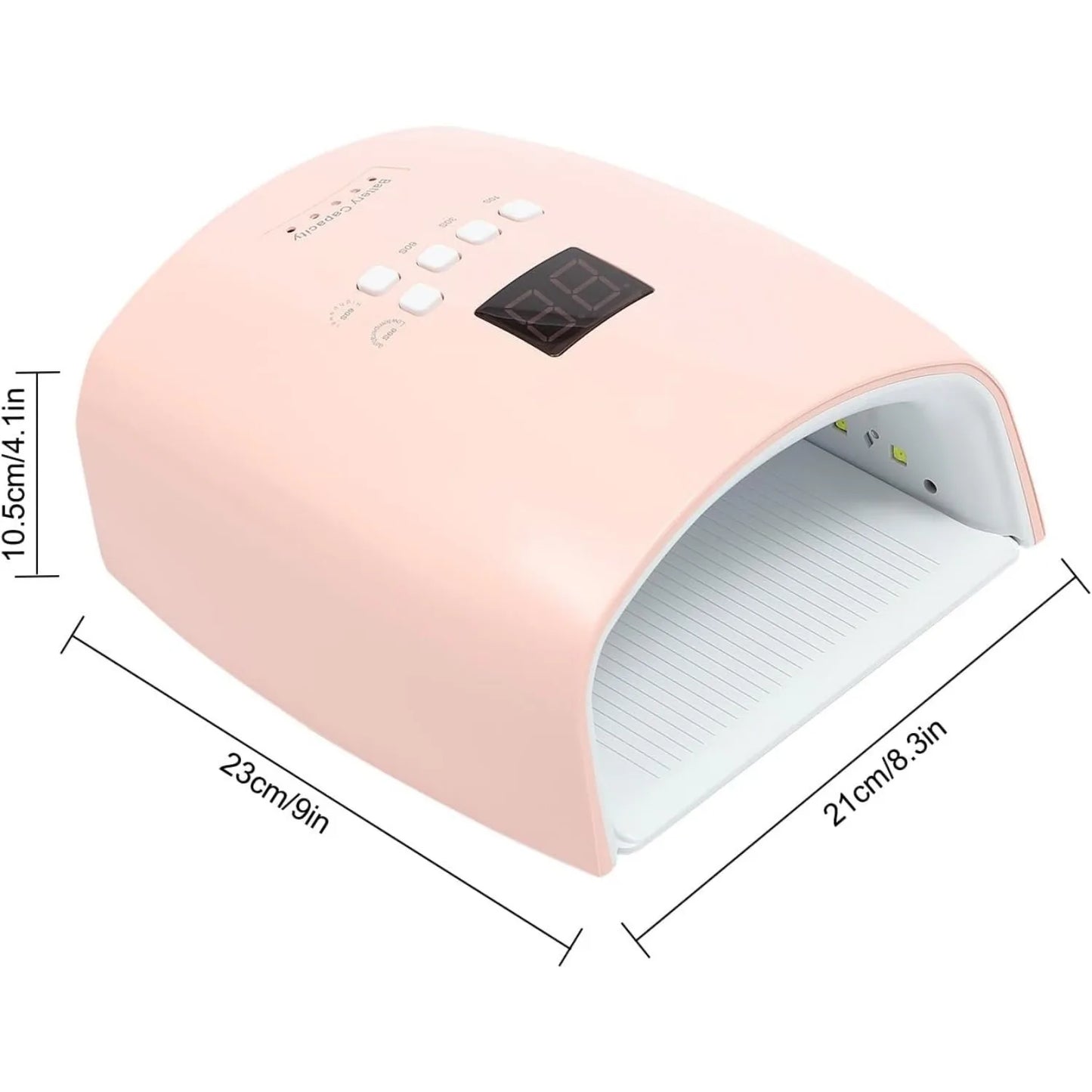 Nail Dryer S10 Pro Rechargeable 30Beads LED UV Gel Lamp 48W