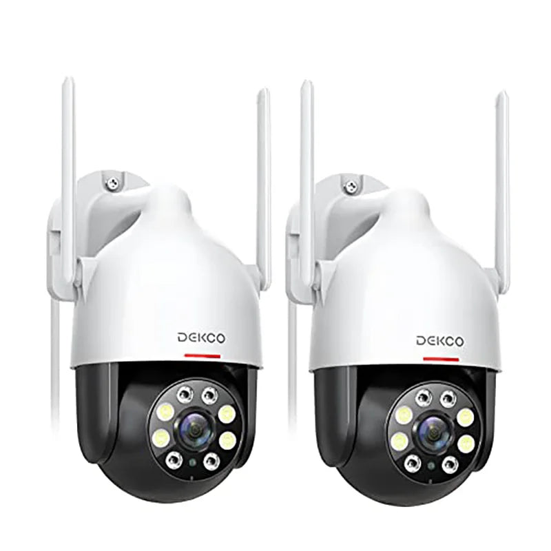 DEKCO PTZ 3MP WiFi Security Dome Camera Night Vision