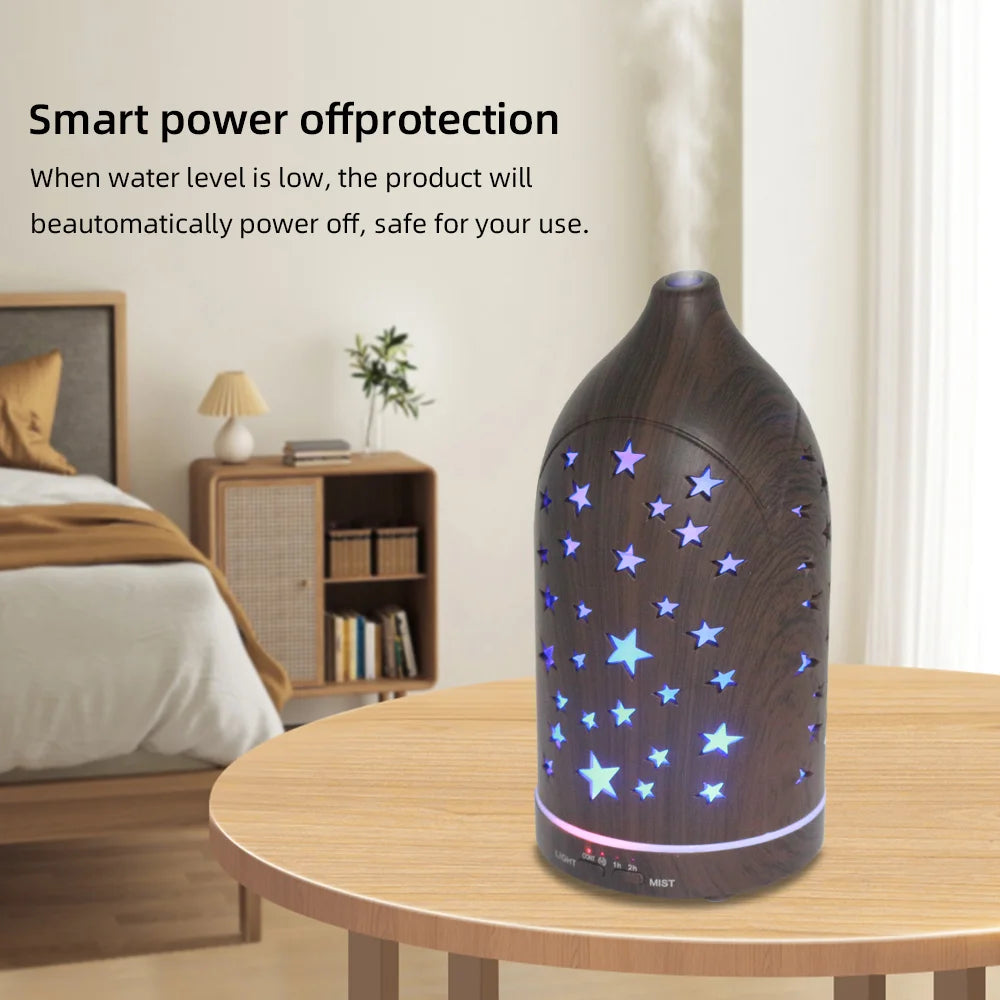 Very Quiet 7-Color LED Aromatherapy Humidifier BPA-Free