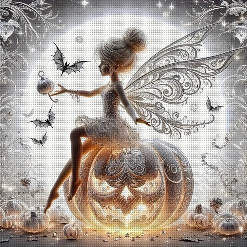 Full Embroidery Eco Cotton Fairy Cross Stitch Kit 11Ct