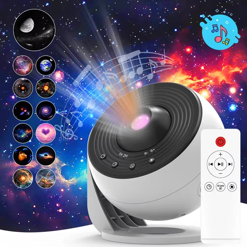 Galaxy Planetarium Star Projector Night Light Kids Adults