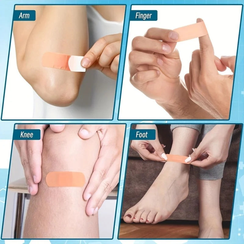 40 Pcs Finger Tip Bandages Variety Pack Adhesive Bandages