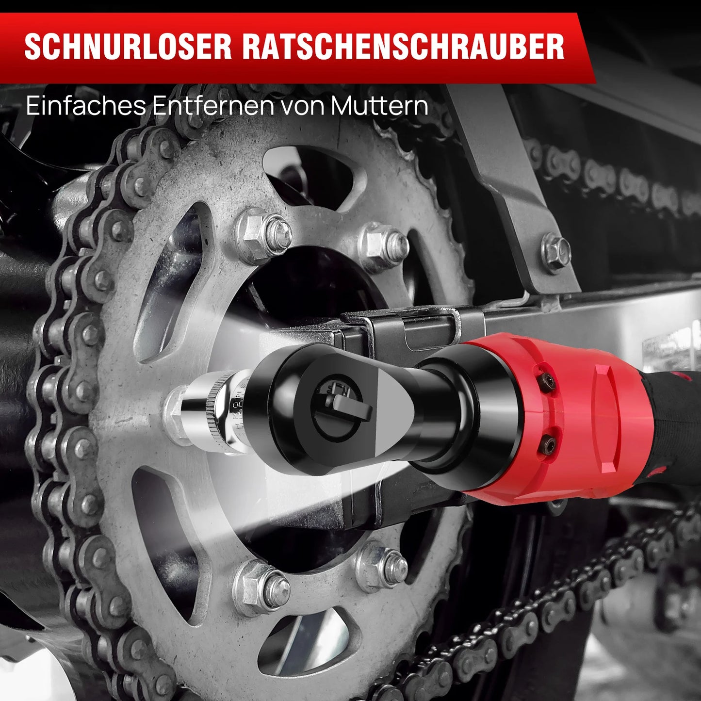 12V Cordless Ratchet Set 3 Eighth Inch With Two Batteries