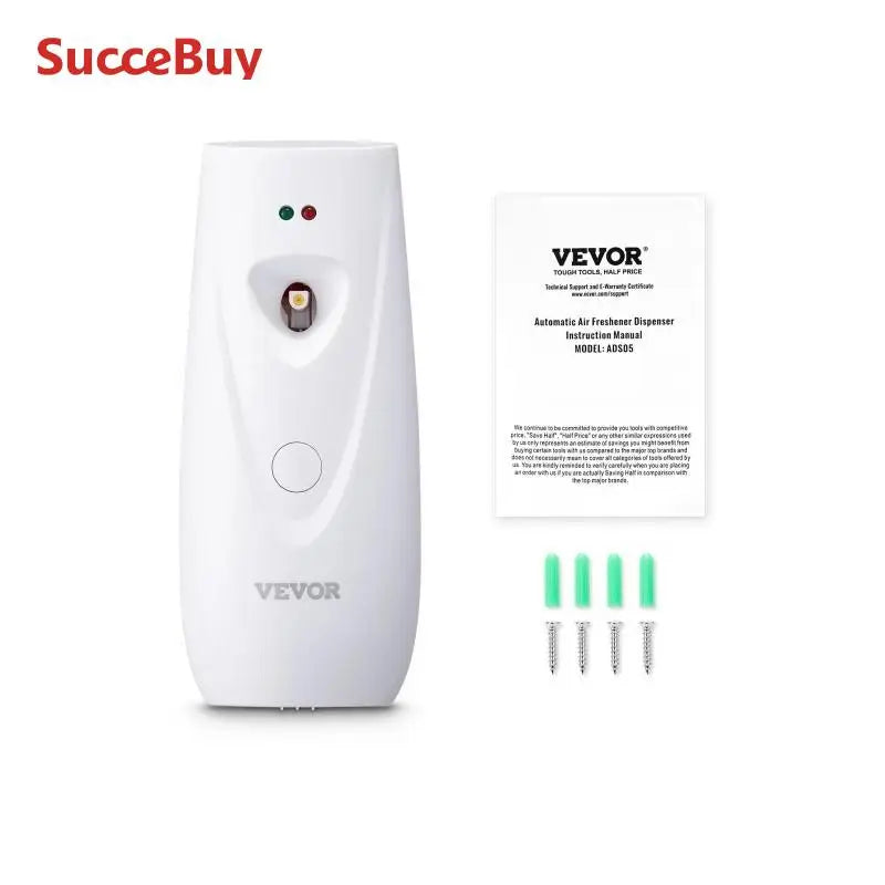 VEVOR Automatic Air Freshener Spray Dispenser 2/4-Pack Wall Mount