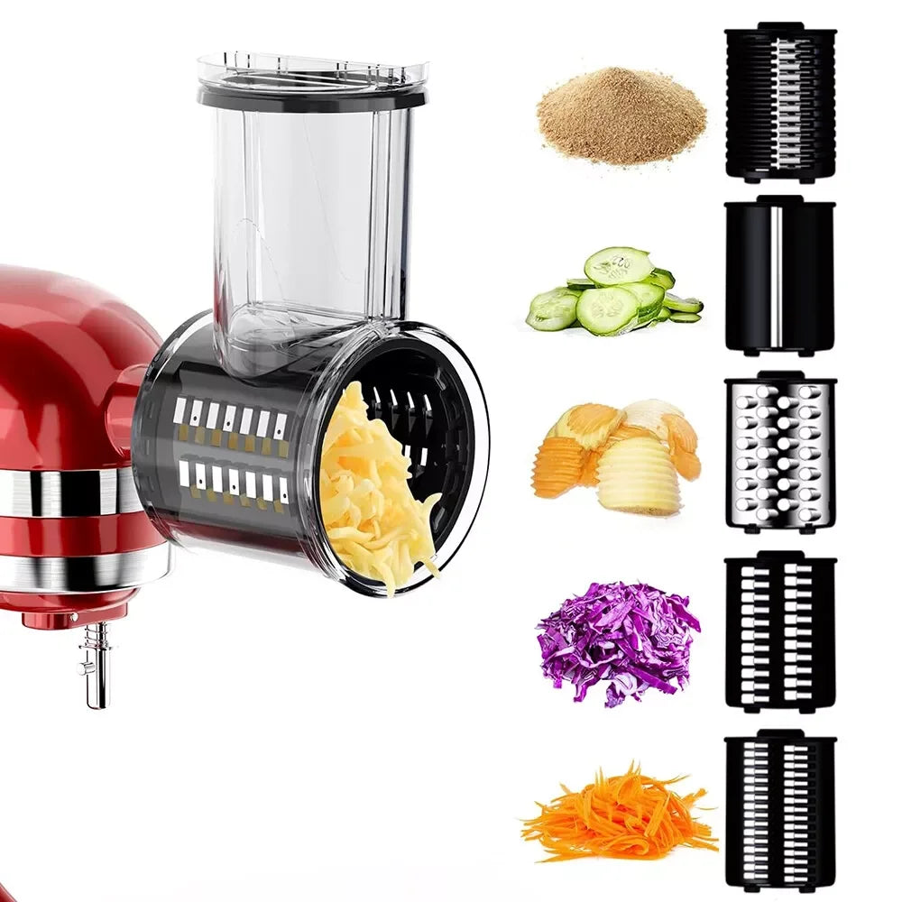 Grater Slicer Shredder Attachment For KitchenAid Mixer
