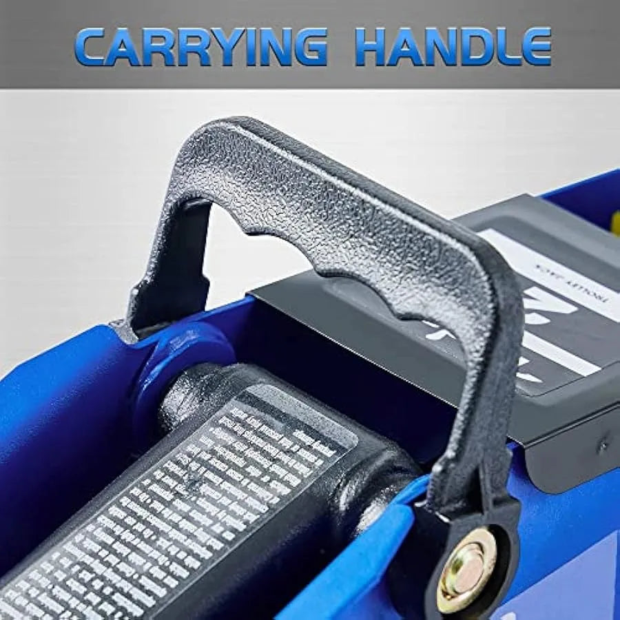 Tonda Blue Floor Jack With Rubber Pad 1 Pack For Home