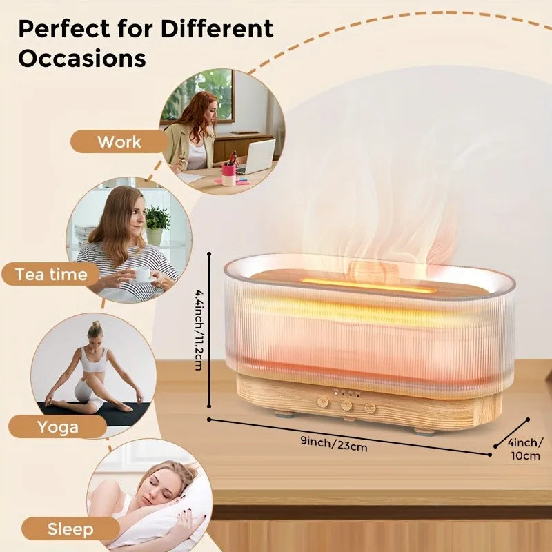 Sejoy 300ml Ultrasonic Aromatherapy Humidifier for Home