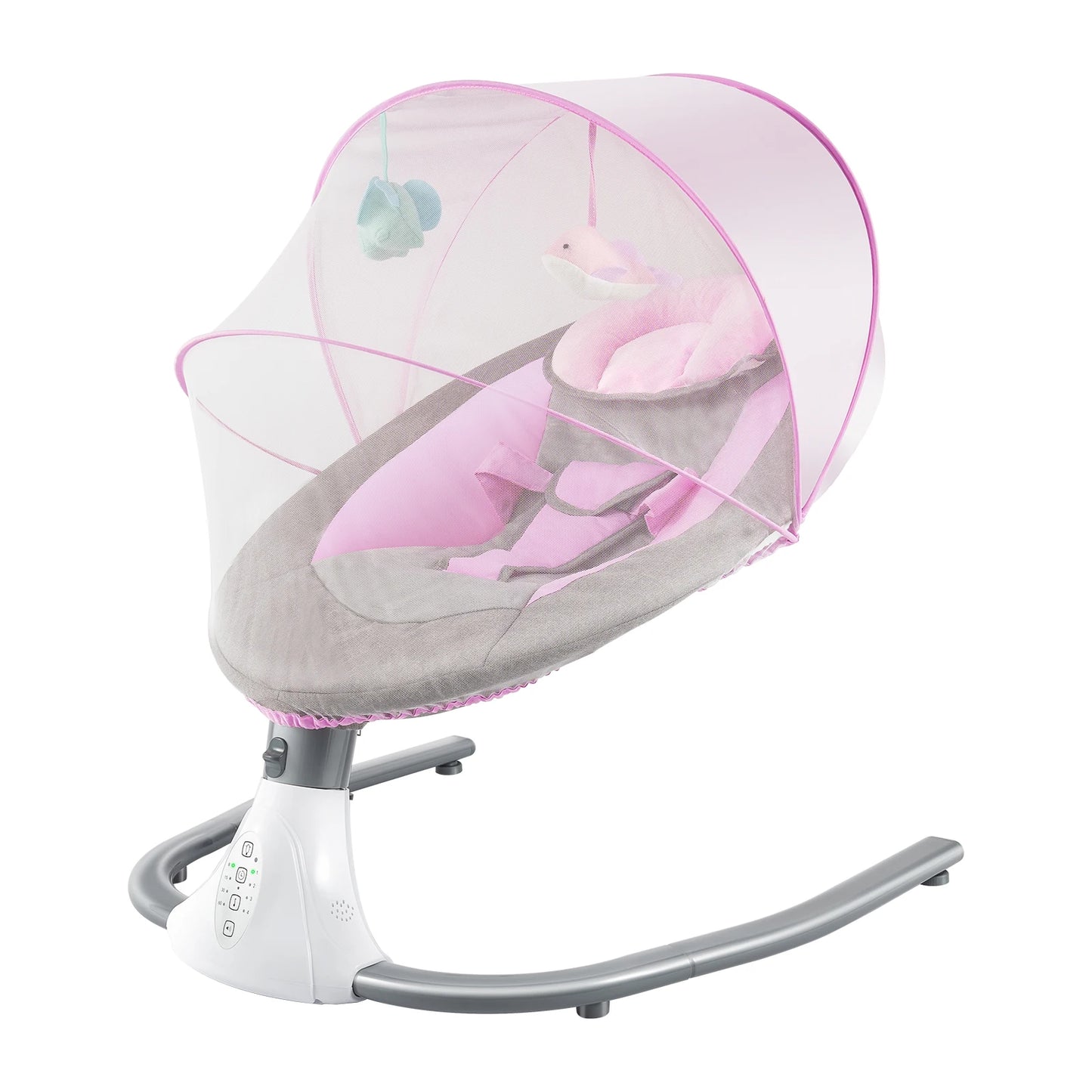 4 Speed Auto Smart Baby Swing With Remote Mosquito Net