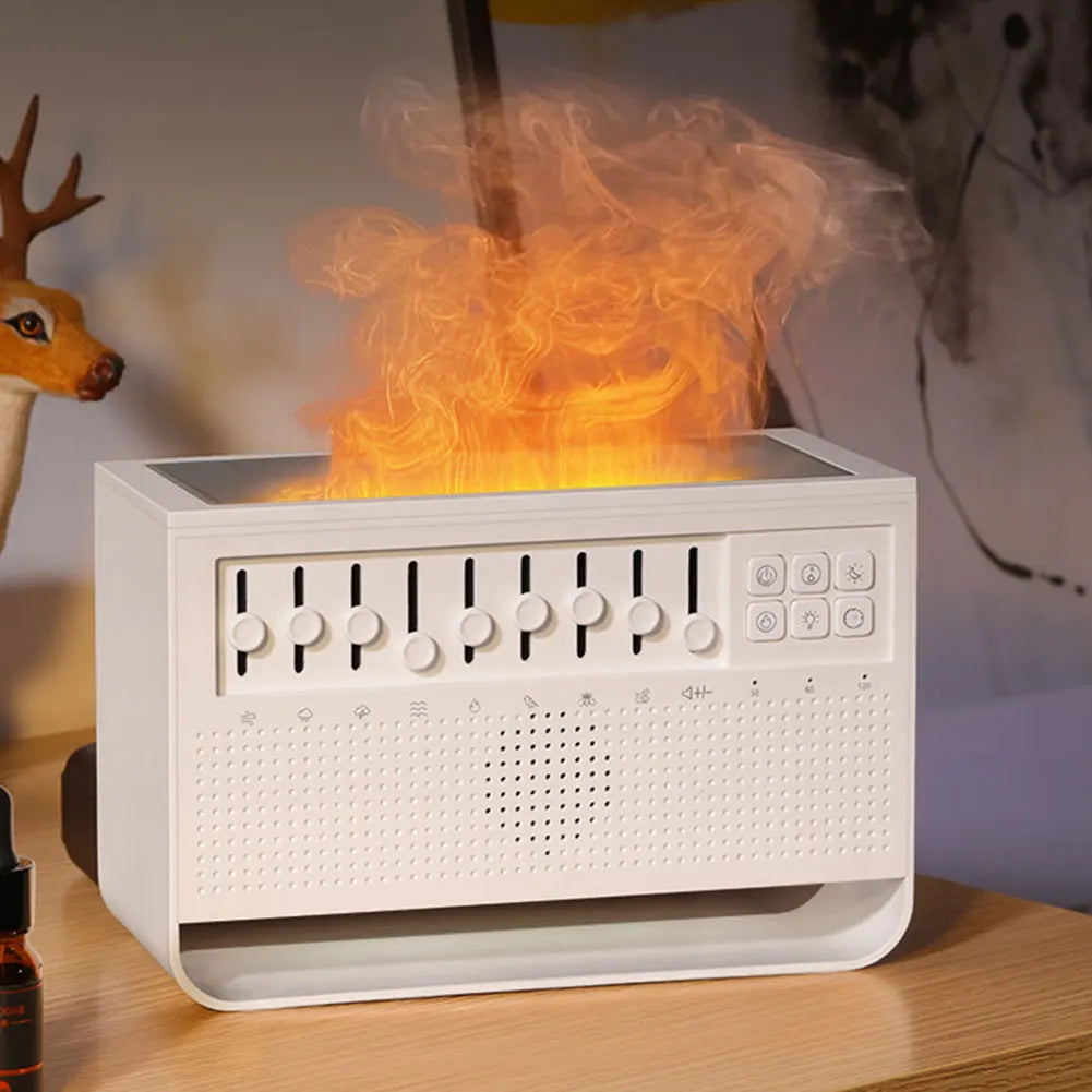 White Noise Machine Aroma Diffuser Humidifier with Speaker