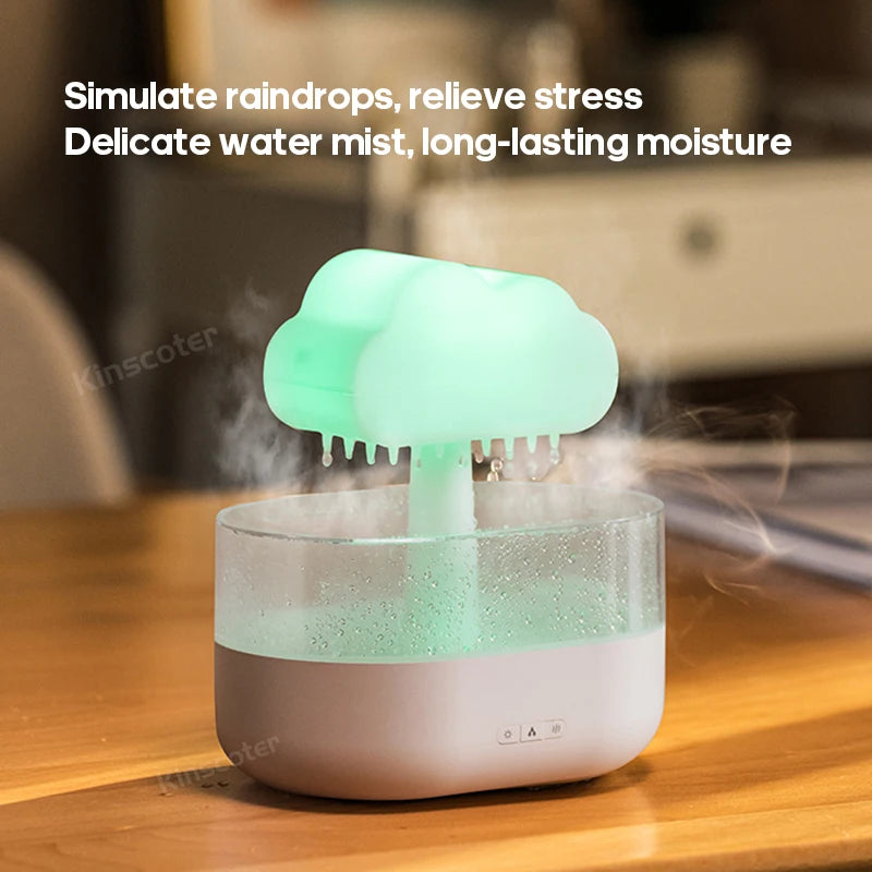 Cloud Air Humidifier Ultrasonic Aroma Oil Diffuser Night Light