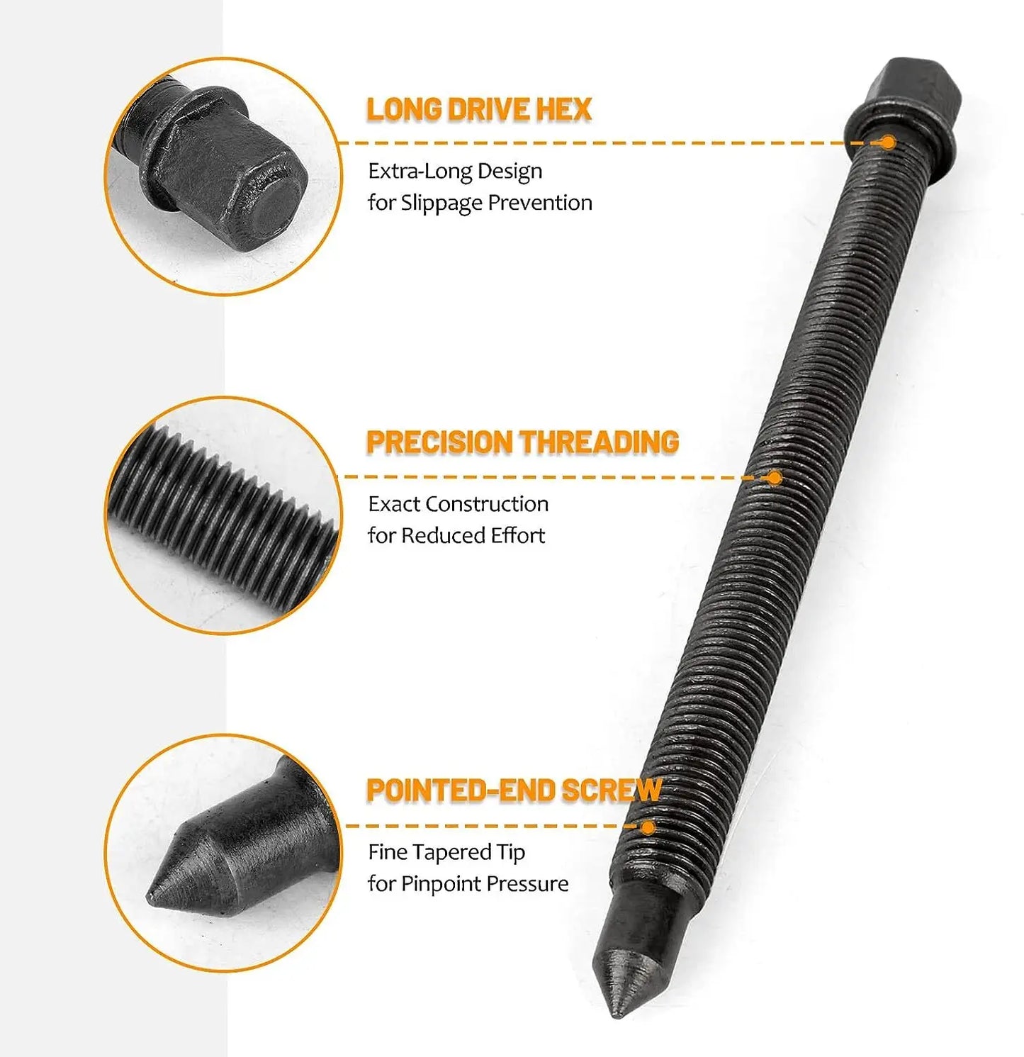 21 In 1 Bearing Puller Set Three Jaw Inner Hole Removal Tool