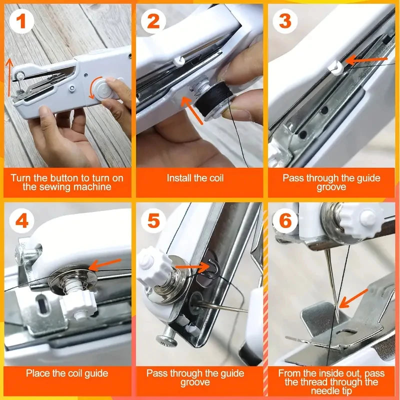 Handheld Sewing Machine USB Powered Adjustable Speed