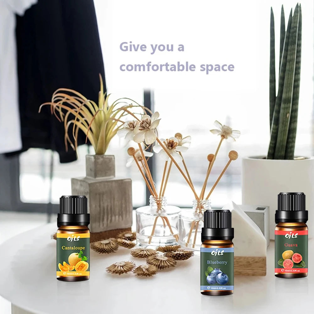 Premium 6 in 1 Essential Oil Kit with Citrus and Berry Scents
