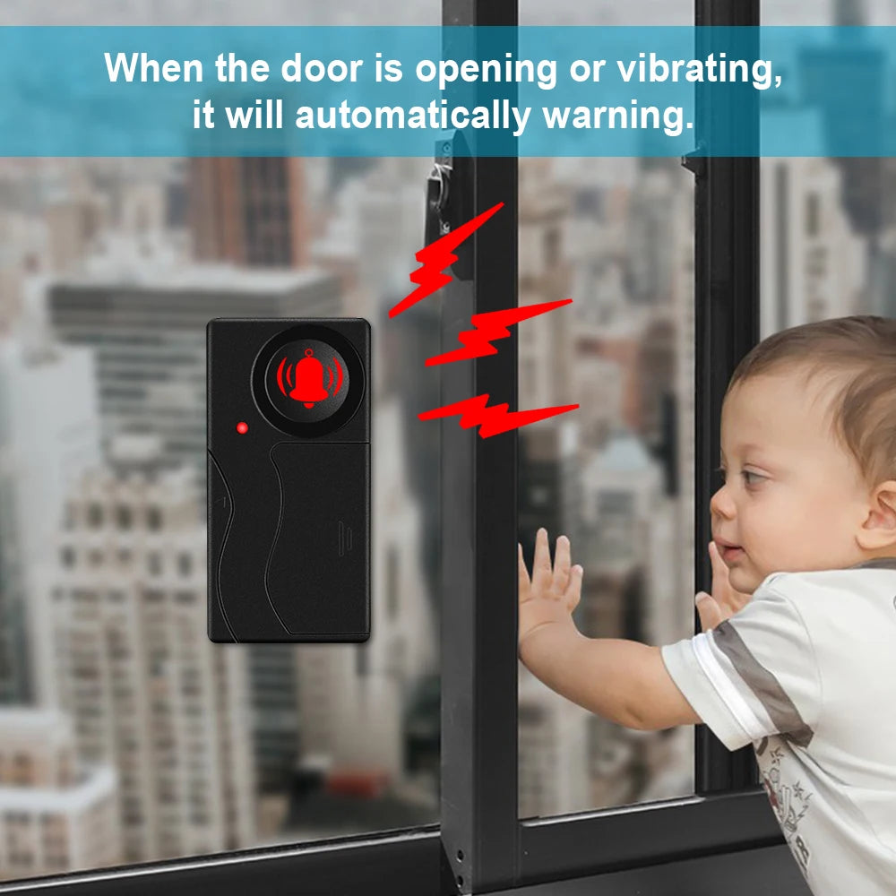 Awapow Wireless Bike Alarm With Remote Control 110dB Safety