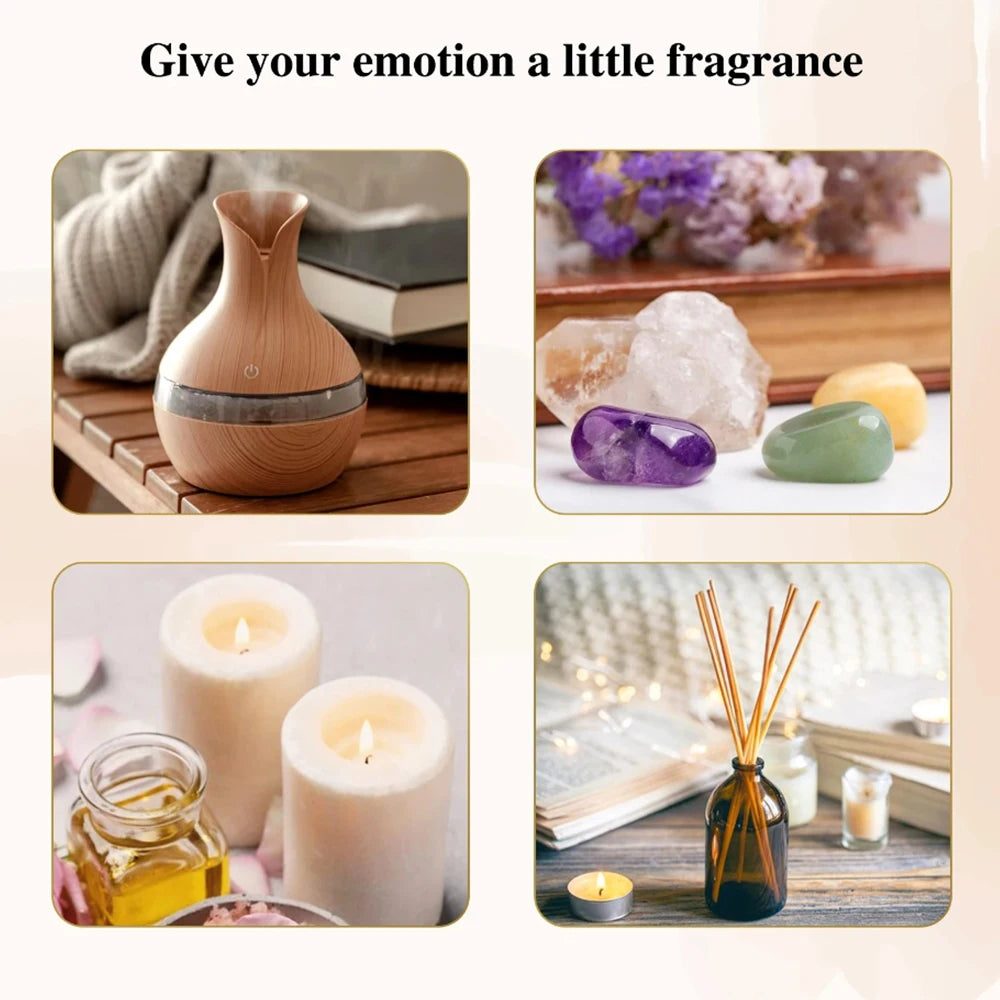 Natural Plant Aromatherapy Essential Oil Air Freshener 10ML