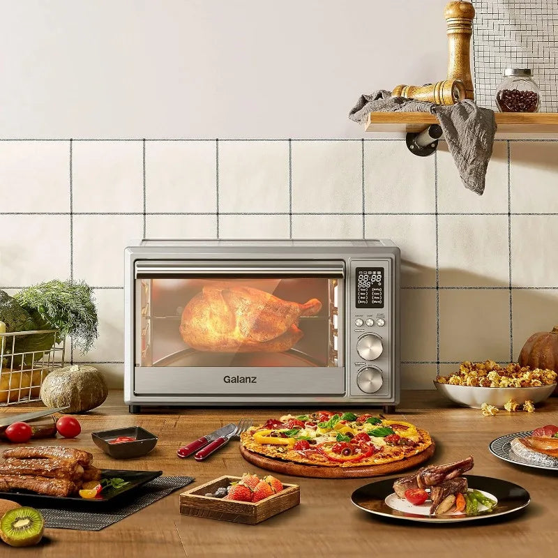 Galanz GT12SSDAN18 Digital Fry Rotisserie 8 in 1 Air Fryer