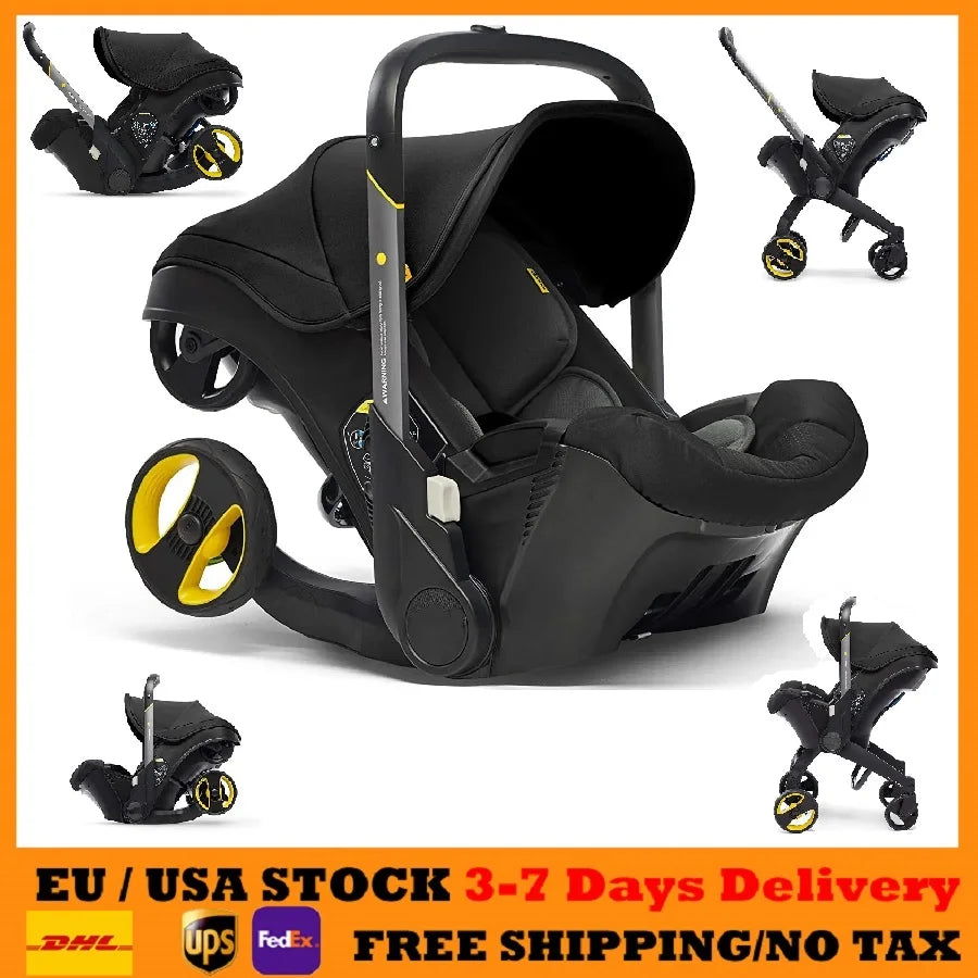 Lightweight Baby Travel System Stroller and Carriage 0-2 Years