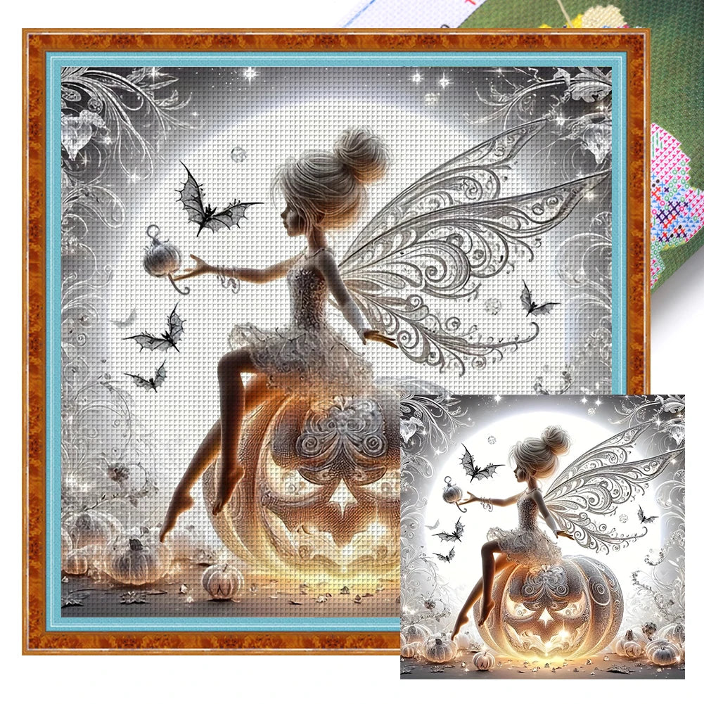 Full Embroidery Eco Cotton Fairy Cross Stitch Kit 11Ct