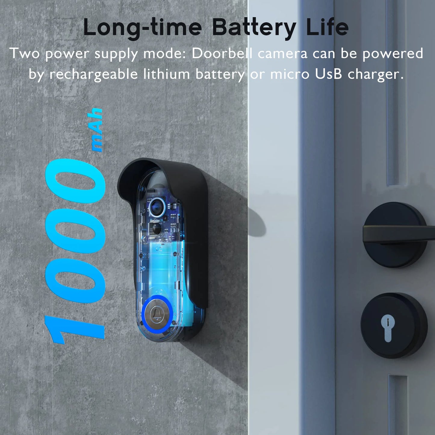 Tuya WiFi Smart Video Doorbell Outdoor 1080P Waterproof