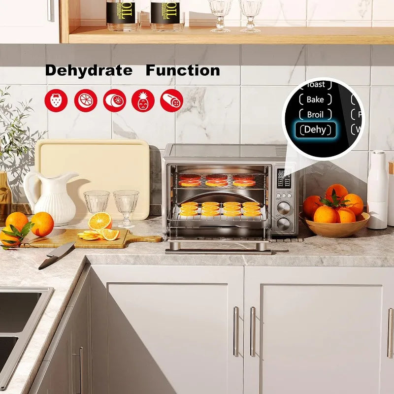 Galanz GT12SSDAN18 Digital Fry Rotisserie 8 in 1 Air Fryer