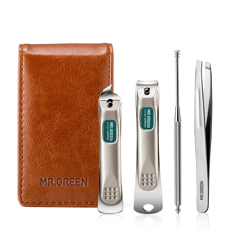 Mr Green Portable Manicure Set Stainless Steel Clippers