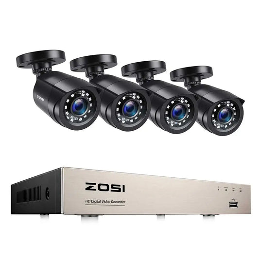 ZOSI 3K Lite Security 2MP 1080P Vehicle Detection 8CH DVR
