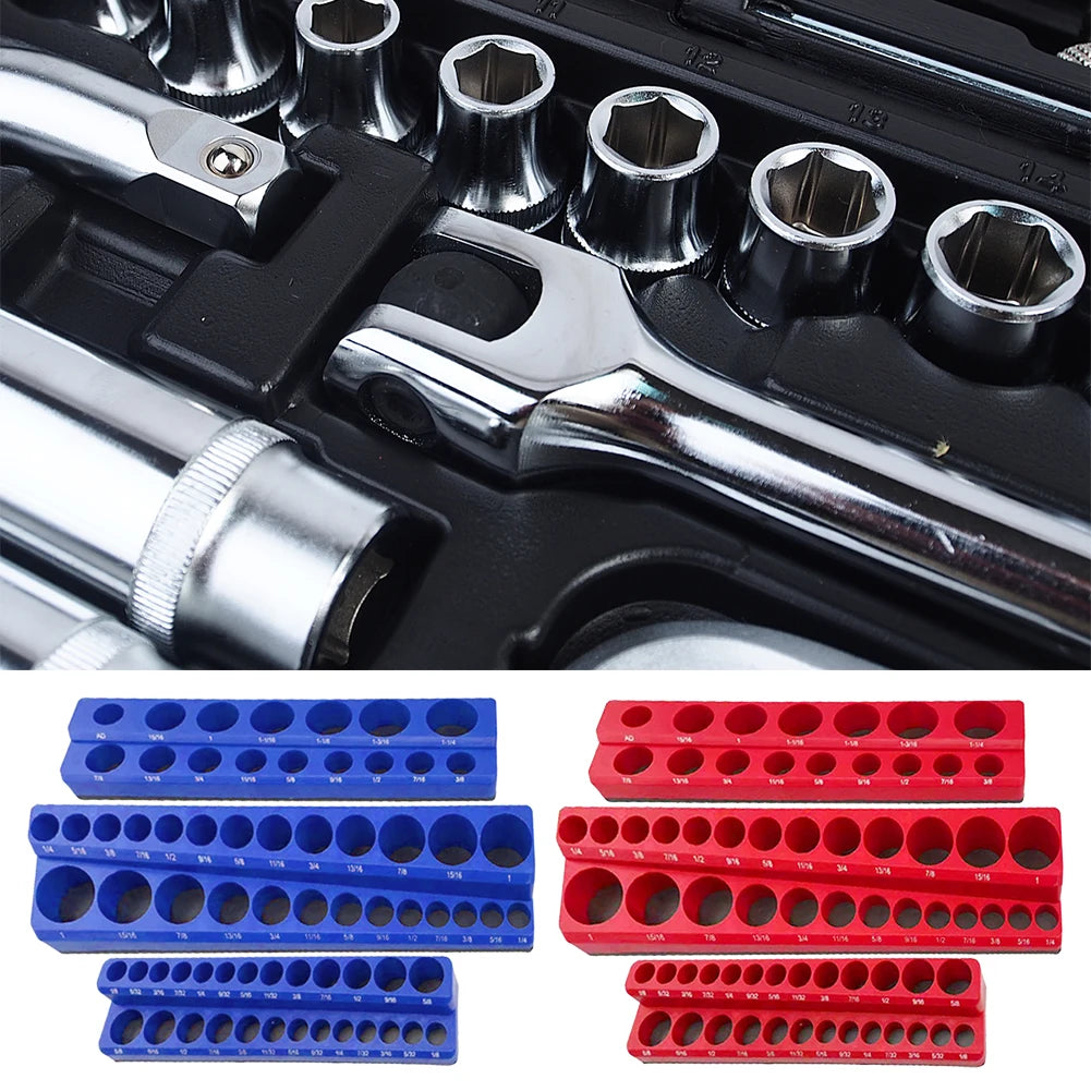 Magnetic Socket Organizers 141 Socket Trays Storage Rack