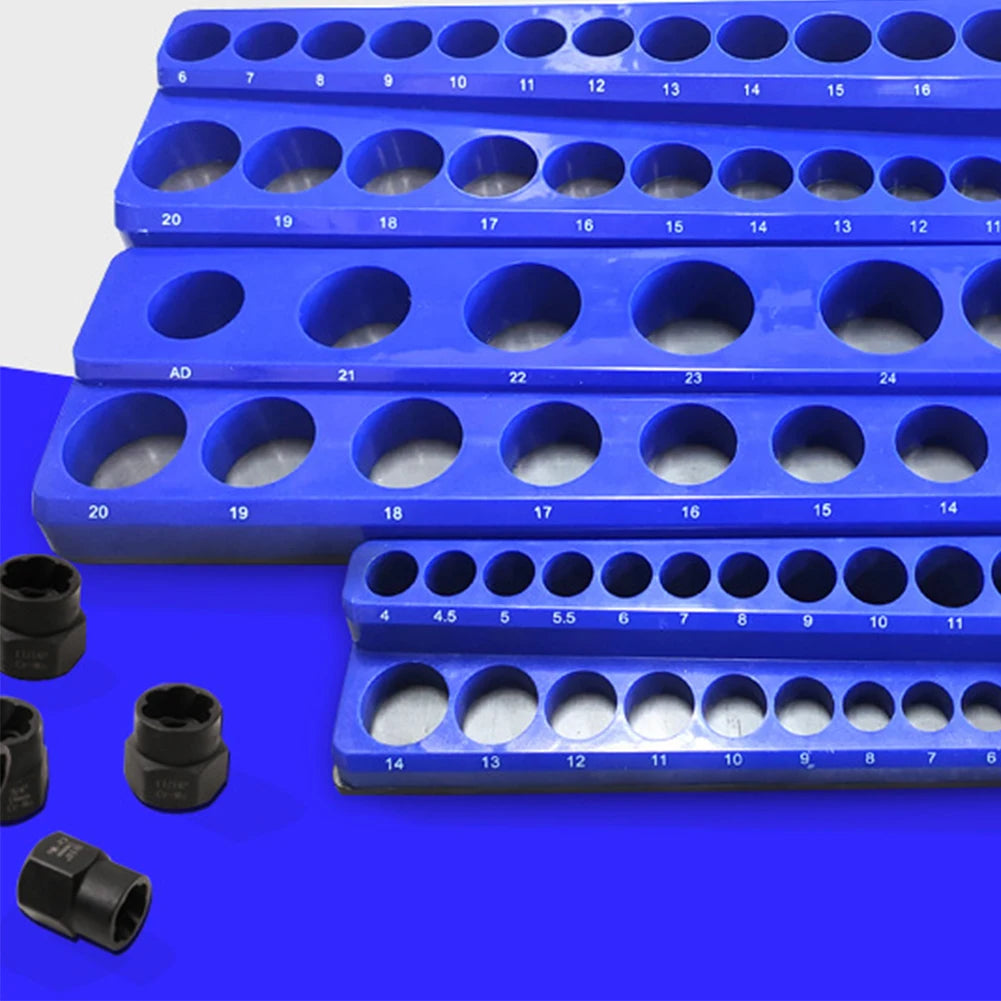 Magnetic Socket Organizers 141 Socket Trays Storage Rack