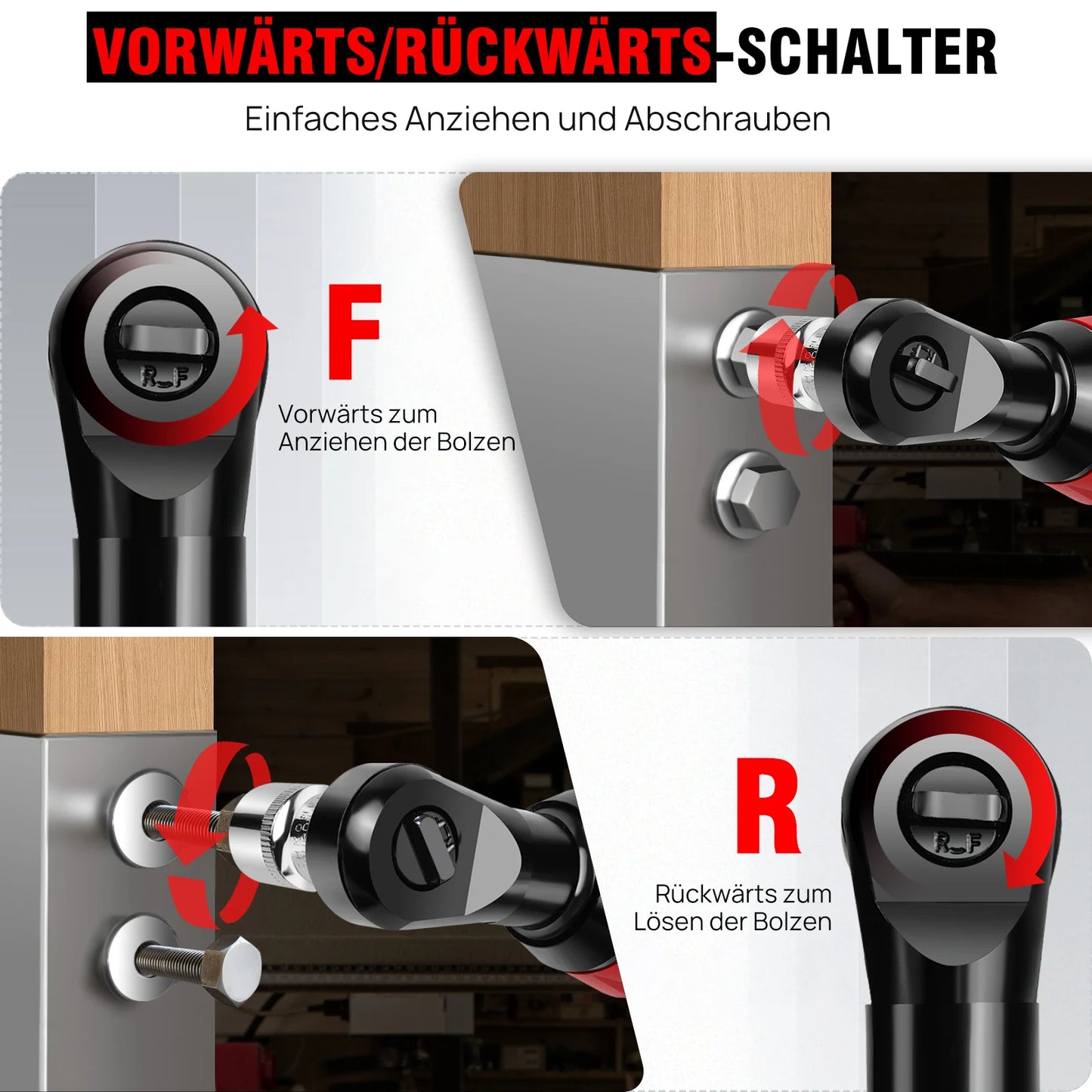 12V Cordless Ratchet Set 3 Eighth Inch With Two Batteries
