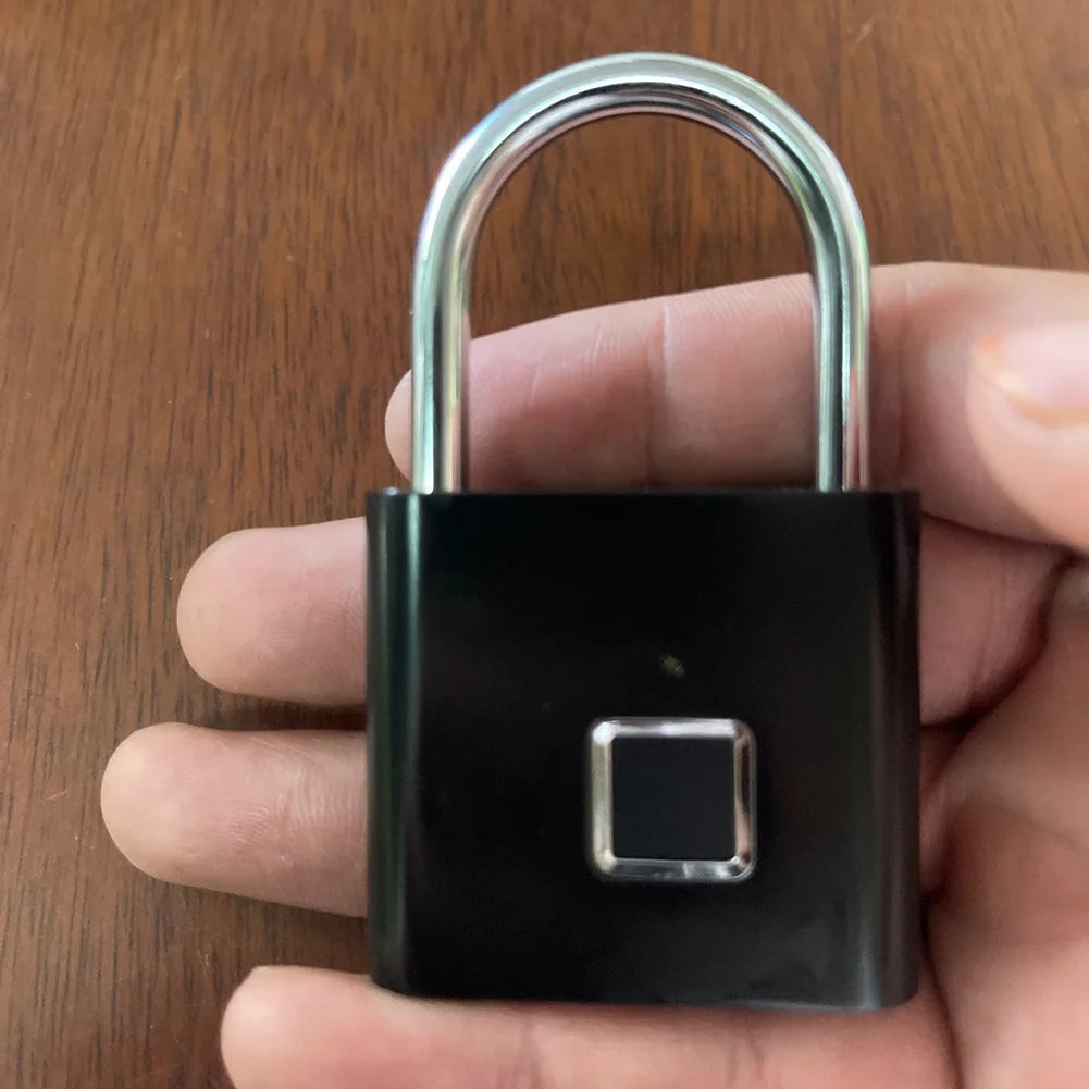 O10 Smart Fingerprint Padlock Waterproof Biometric Lock USB