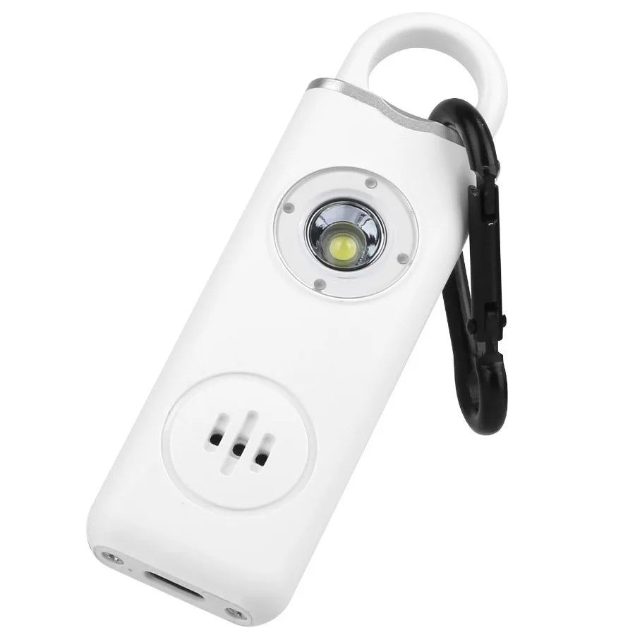 Rechargeable Safety Alarm 130dB Self Defense Siren Strobe