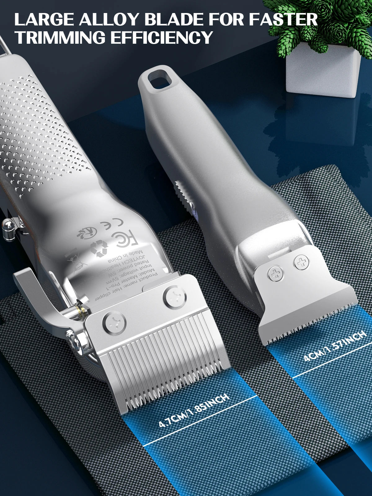 Sejoy Hair Clippers Kit With T Blade Trimmer LED Display