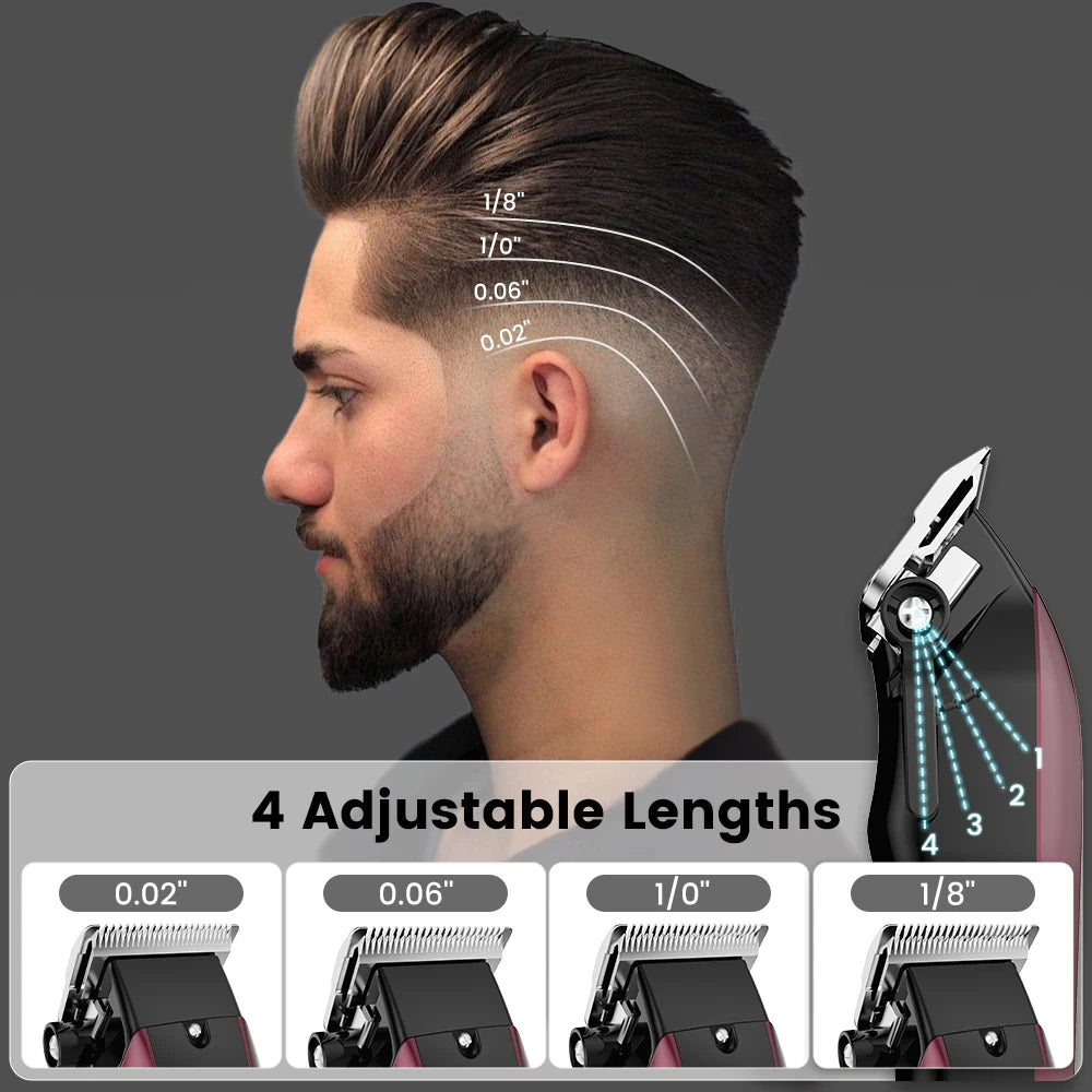 Sejoy Professional Hair Clipper Kit Cordless Trimmer F58