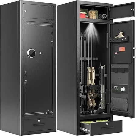 Large Capacity Gun Safe For Rifle And Pistols Home Cabinet