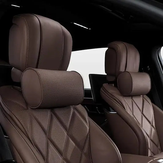 Car Headrest Pillow Memory Foam For Ergonomic Neck Support