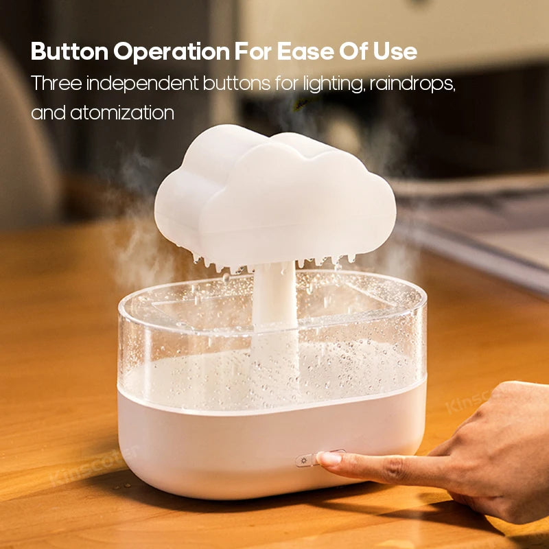 Cloud Air Humidifier Ultrasonic Aroma Oil Diffuser Night Light