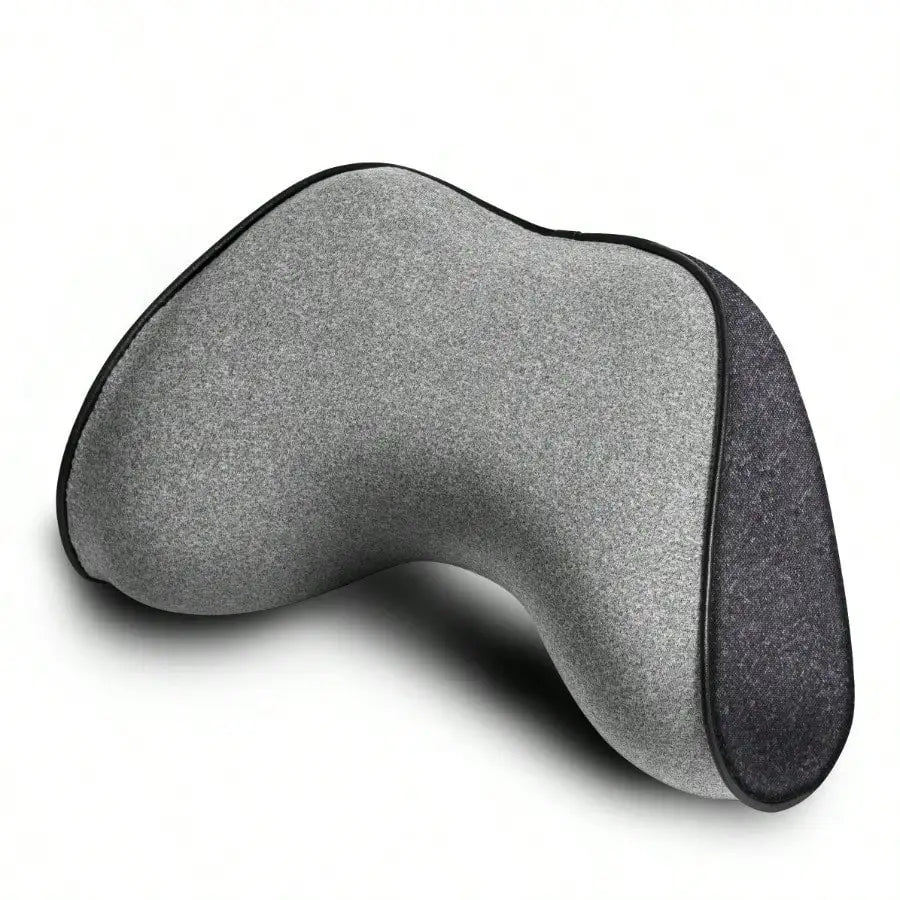Pack Of 2 Memory Foam Car Head Support Grey Universal Fit