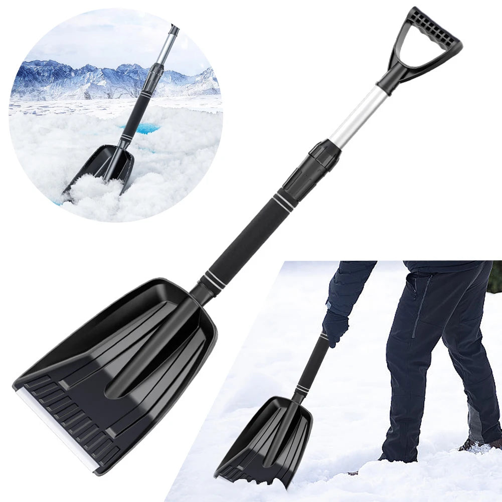 Portable Snow Shovel Large Capacity Detachable Snow Broom